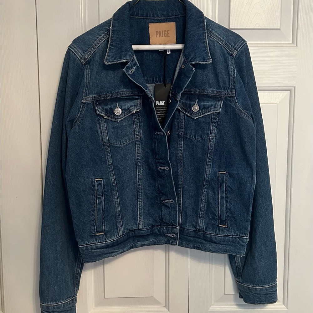 PAIGE Rowan Jean Jacket. Brand New - Picture 2 of 8